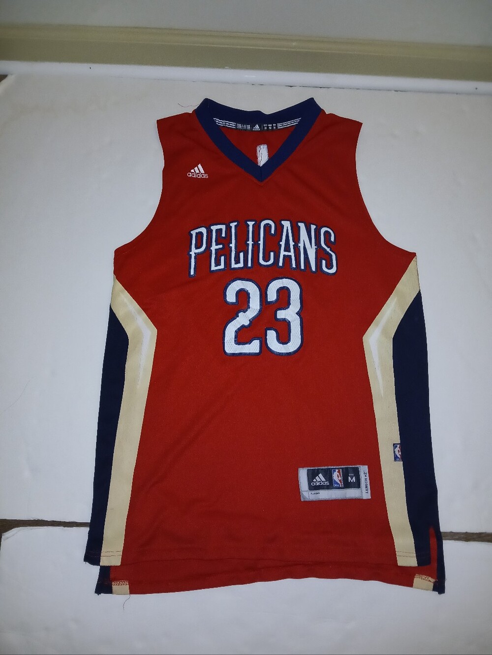 Anthony Davis New Orleans Pelicans Jersey Men's Medium Adidas